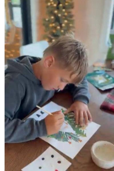Holiday Festivities: All-in-One Watercolor Art Prints + Postcards