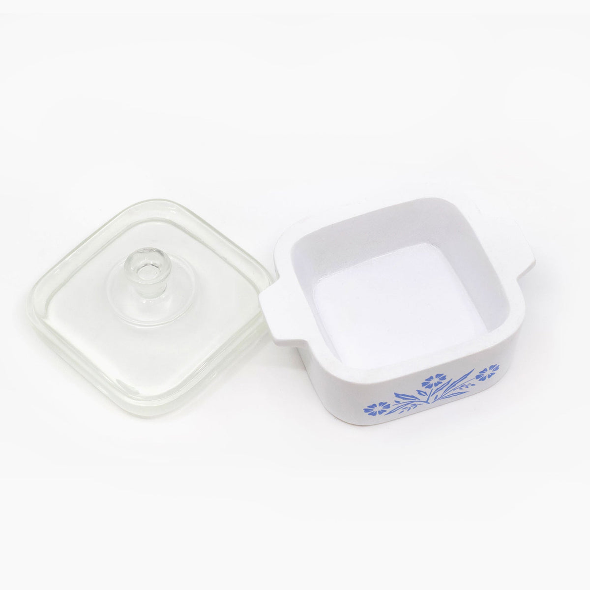 Mini Cornflower Trinket Box – Corning Ware–Inspired Casserole