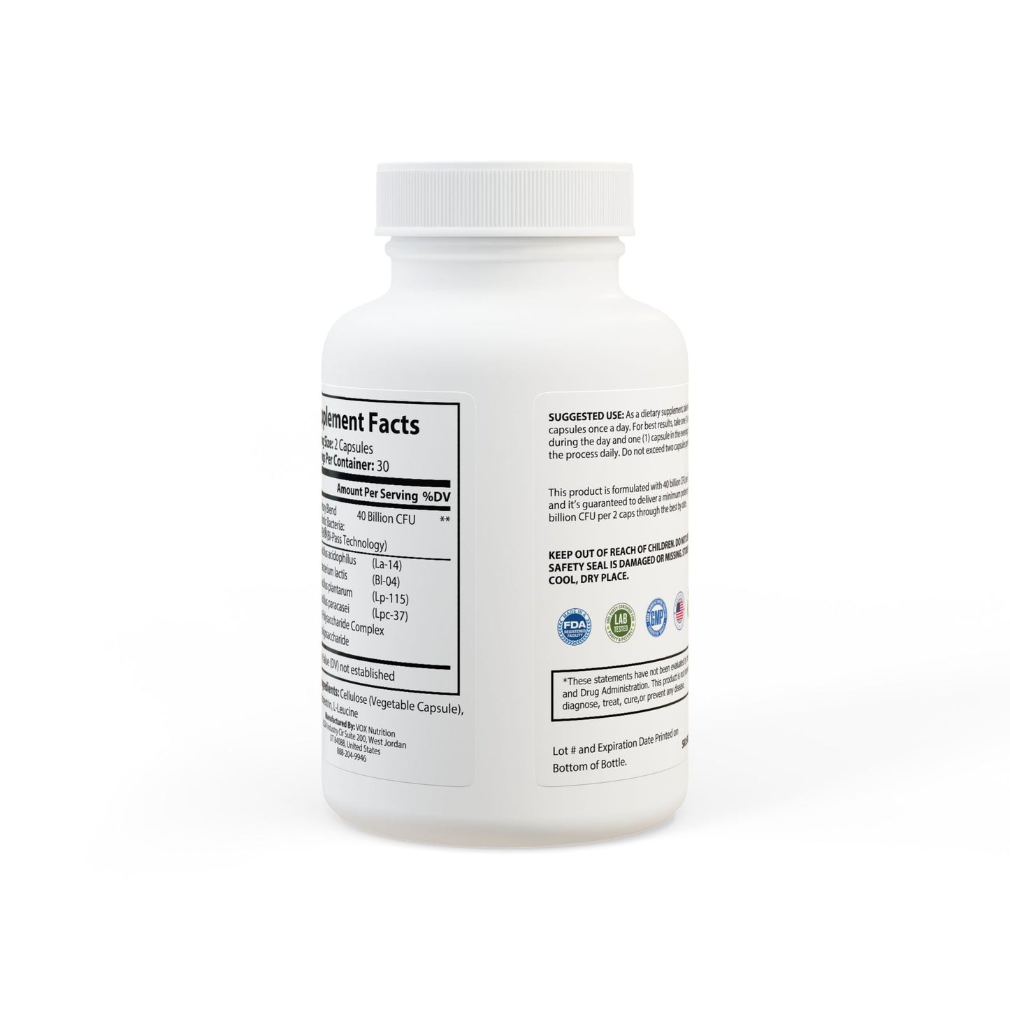 Harmon Probiotics Supplement (60 Capsules)