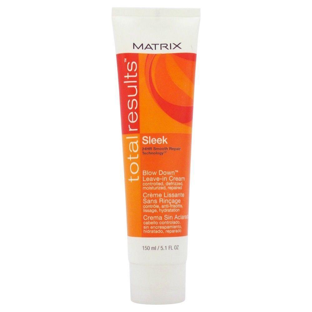Matrix Total Results Sleek Lisse Blow Down Leave-in Cream 5.1 oz