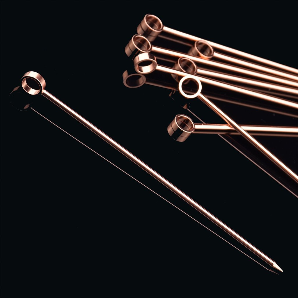 8-Pack Professional XL-Cocktail Picks (Copper in Gift Box) - Osadia Concept Store