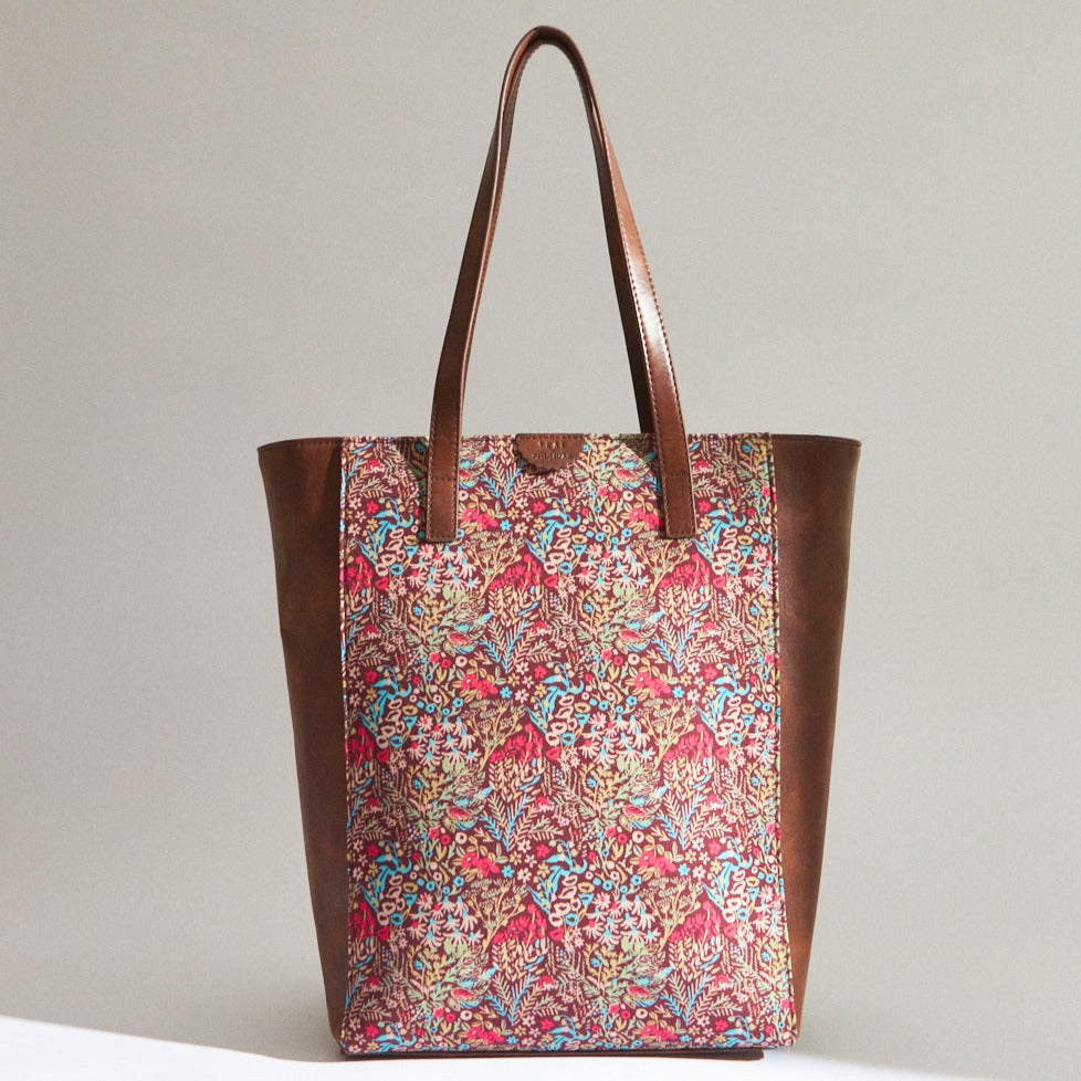 Handpainted Rainforest Tote Bag