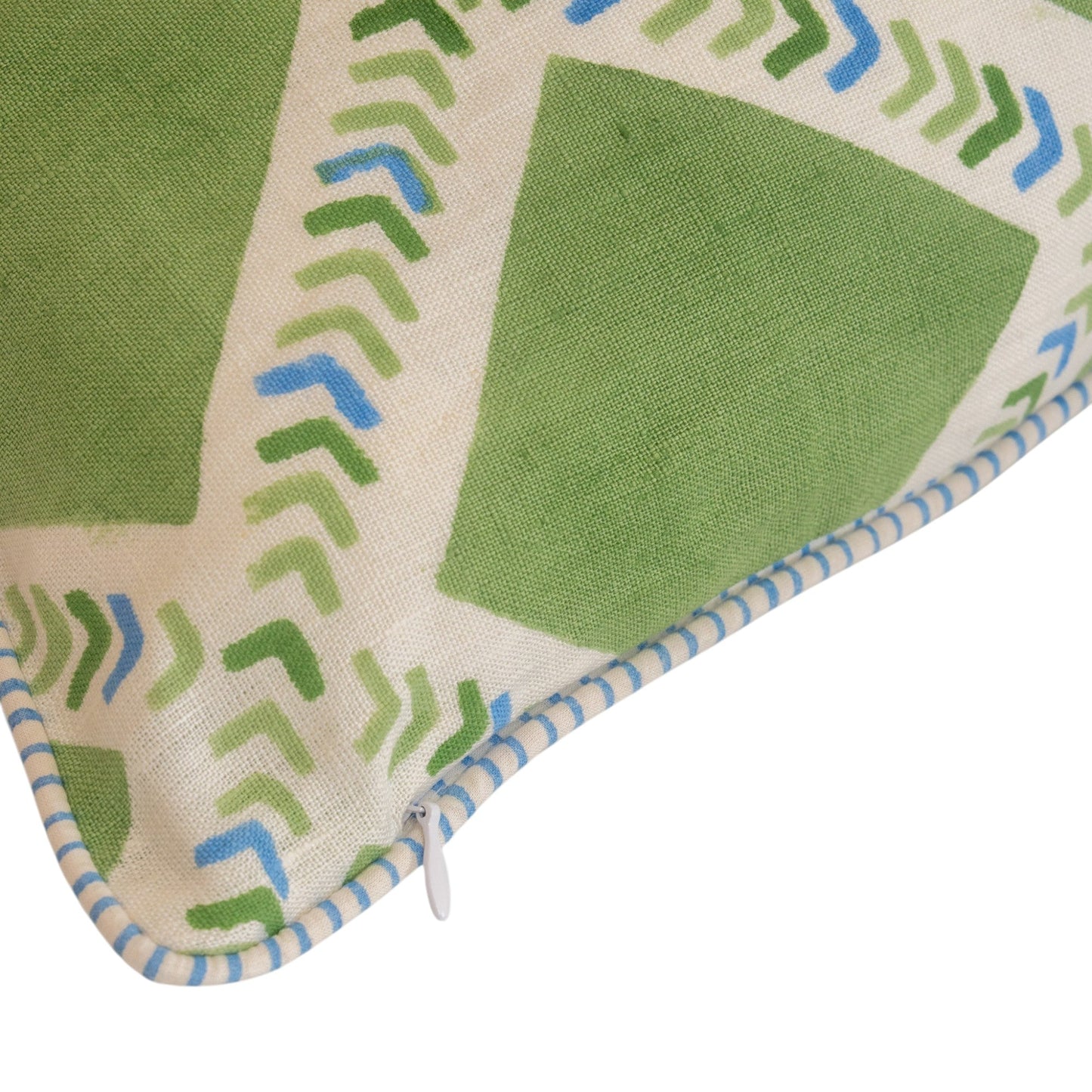 Mithya Linen Pillow Cover - Green