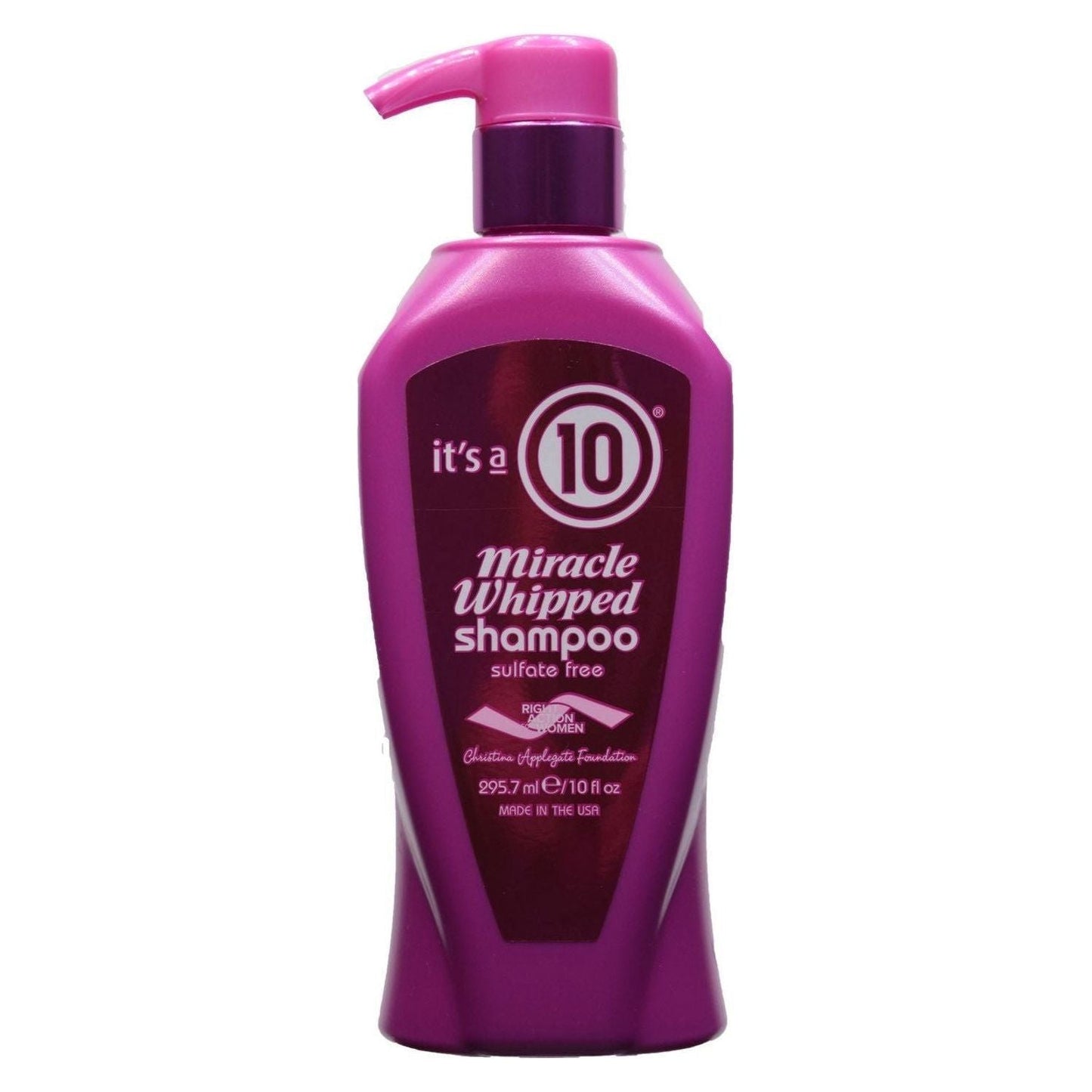 It's a 10 Miracle Whipped Shampoo 10 oz