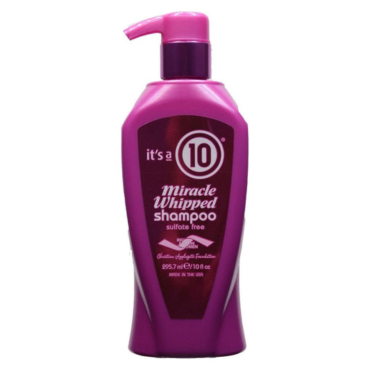It's a 10 Miracle Whipped Shampoo 10 oz
