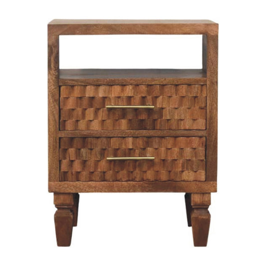 Solid Wood Arno Bedside Table