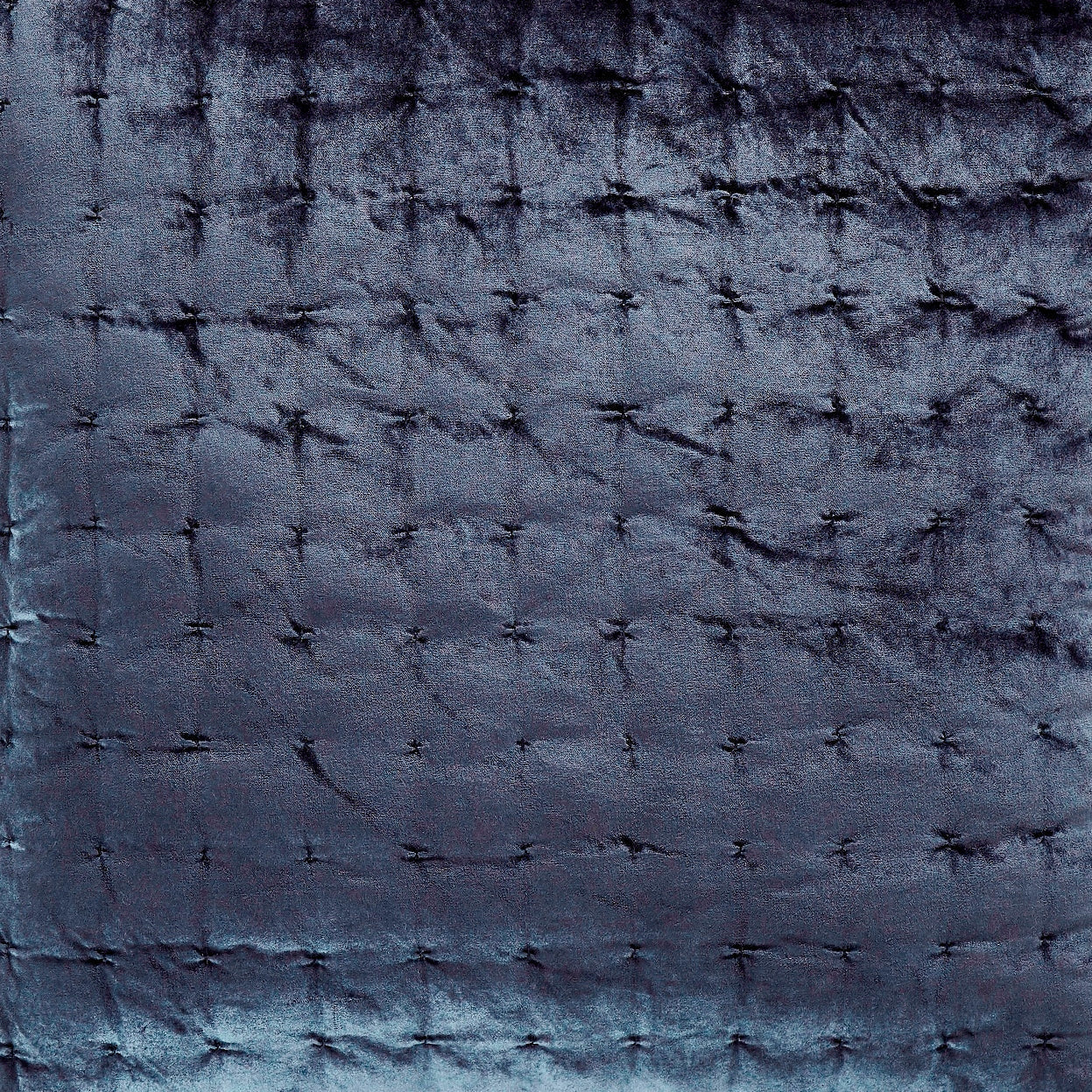 Luna Hand Pinched Velvet Quilt Sham