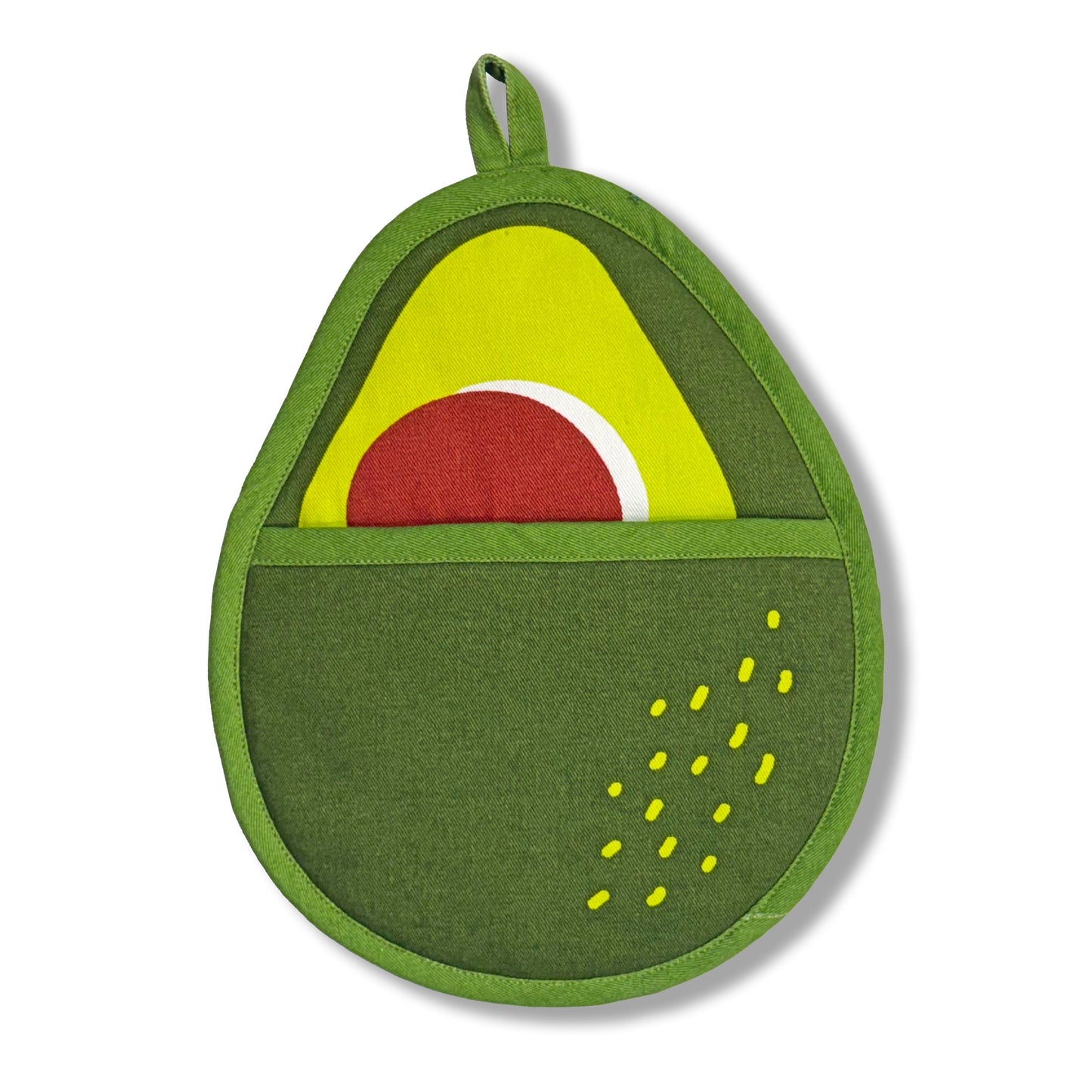 Avocado Tea Towel and Pot Holder Set