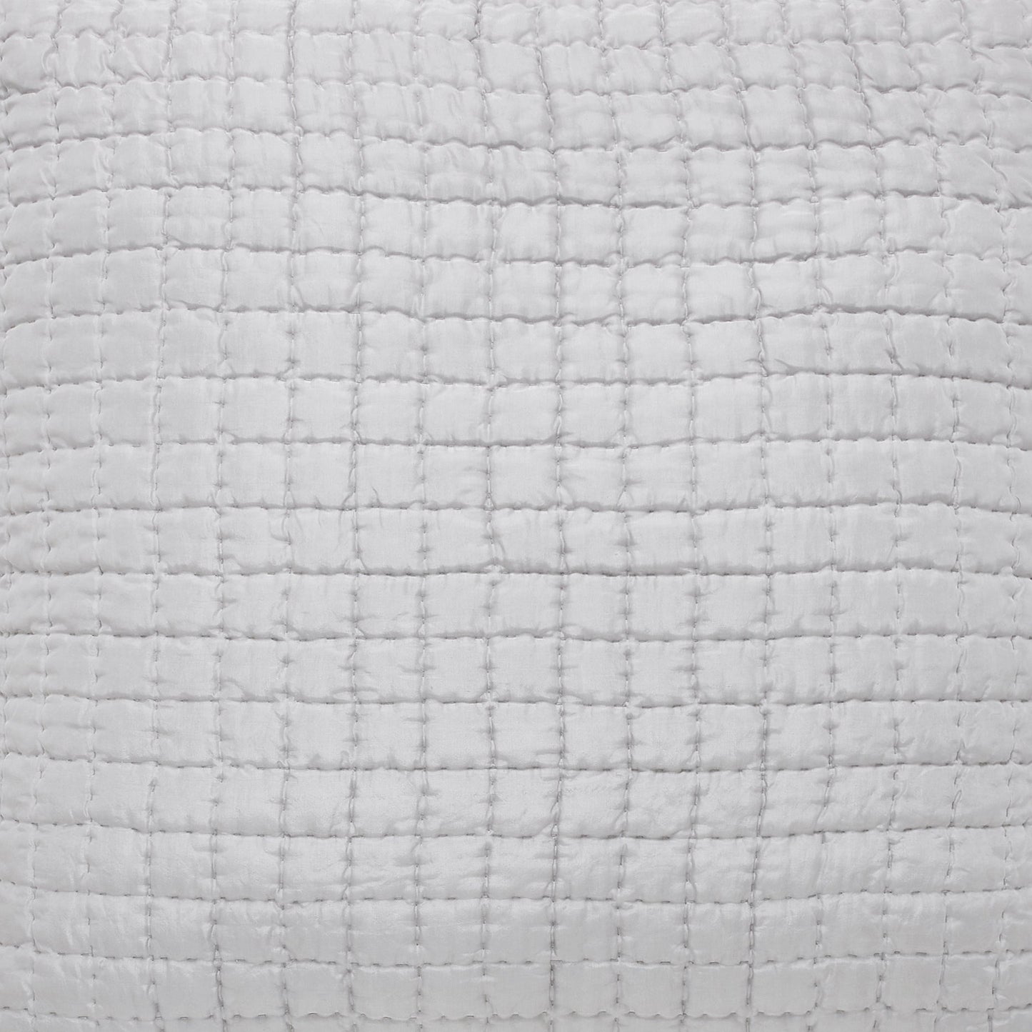 Malibu Sqaure Quilted Silk Coverlet Sham - Clearance