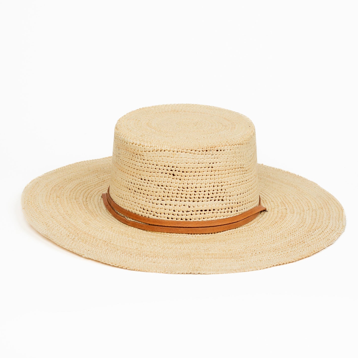Straw Boater Hat