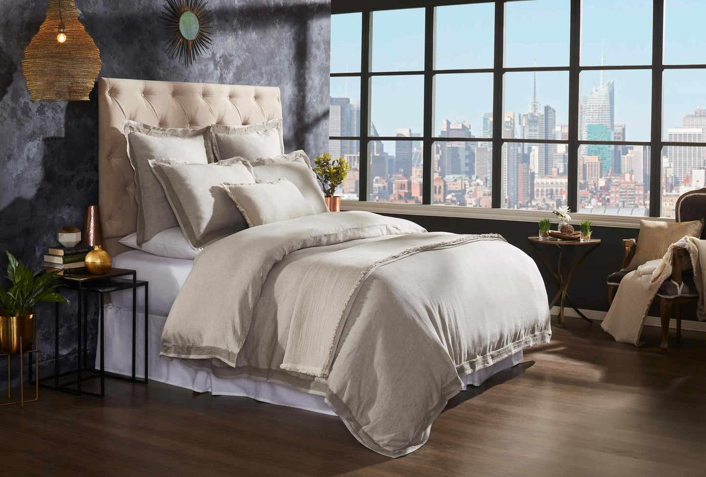 Sienna European Linen Duvet Cover