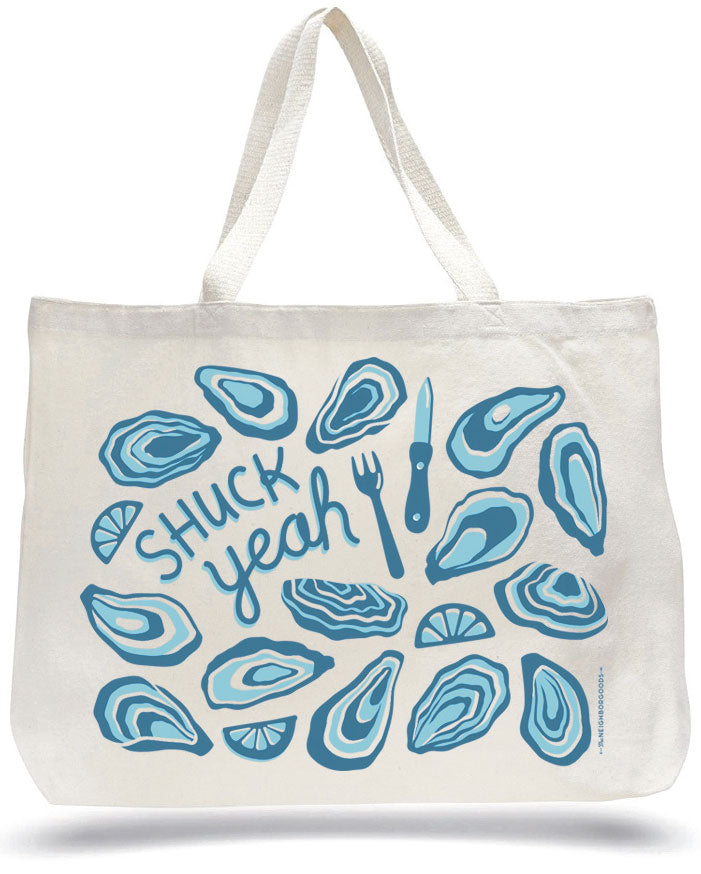 Oyster Candle & Tote Gift Set