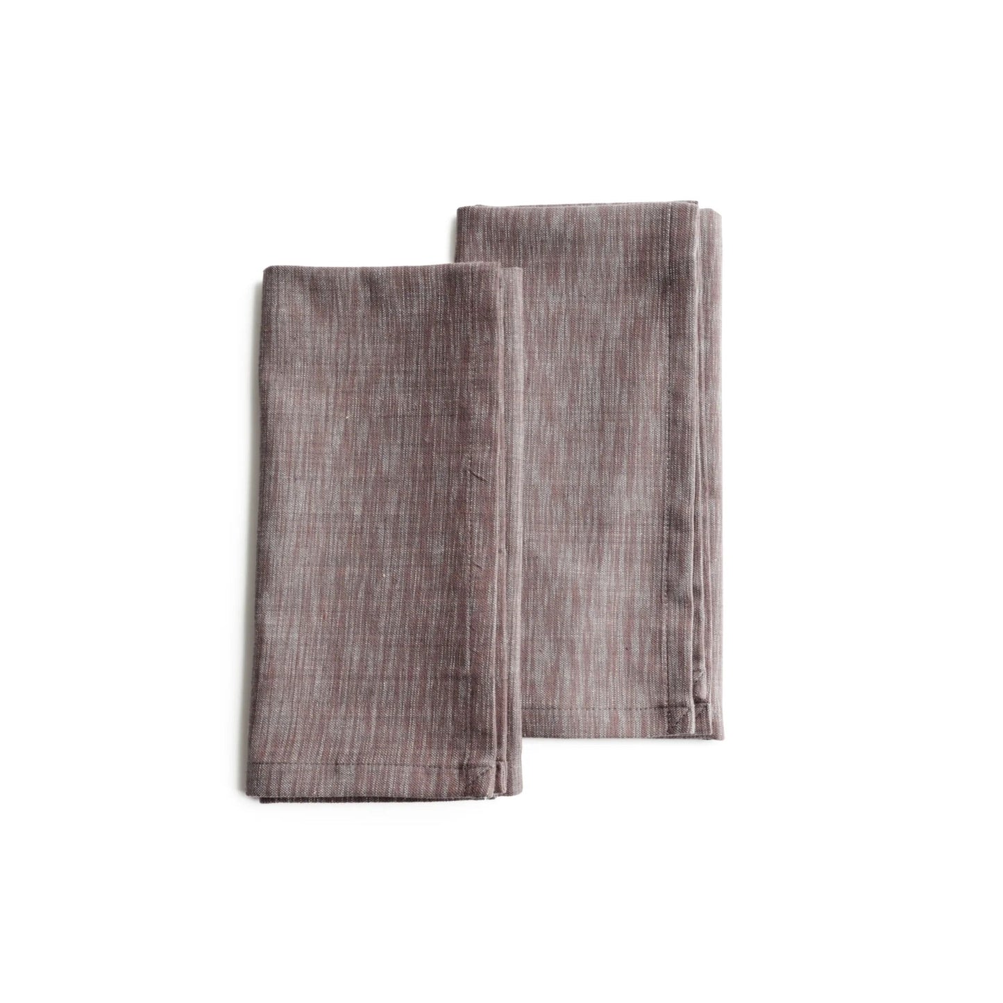 TIMELESS Handwoven Ikat Organic Cotton Napkins – Set of 2. Cotton – Fair Trade – Artisan Made