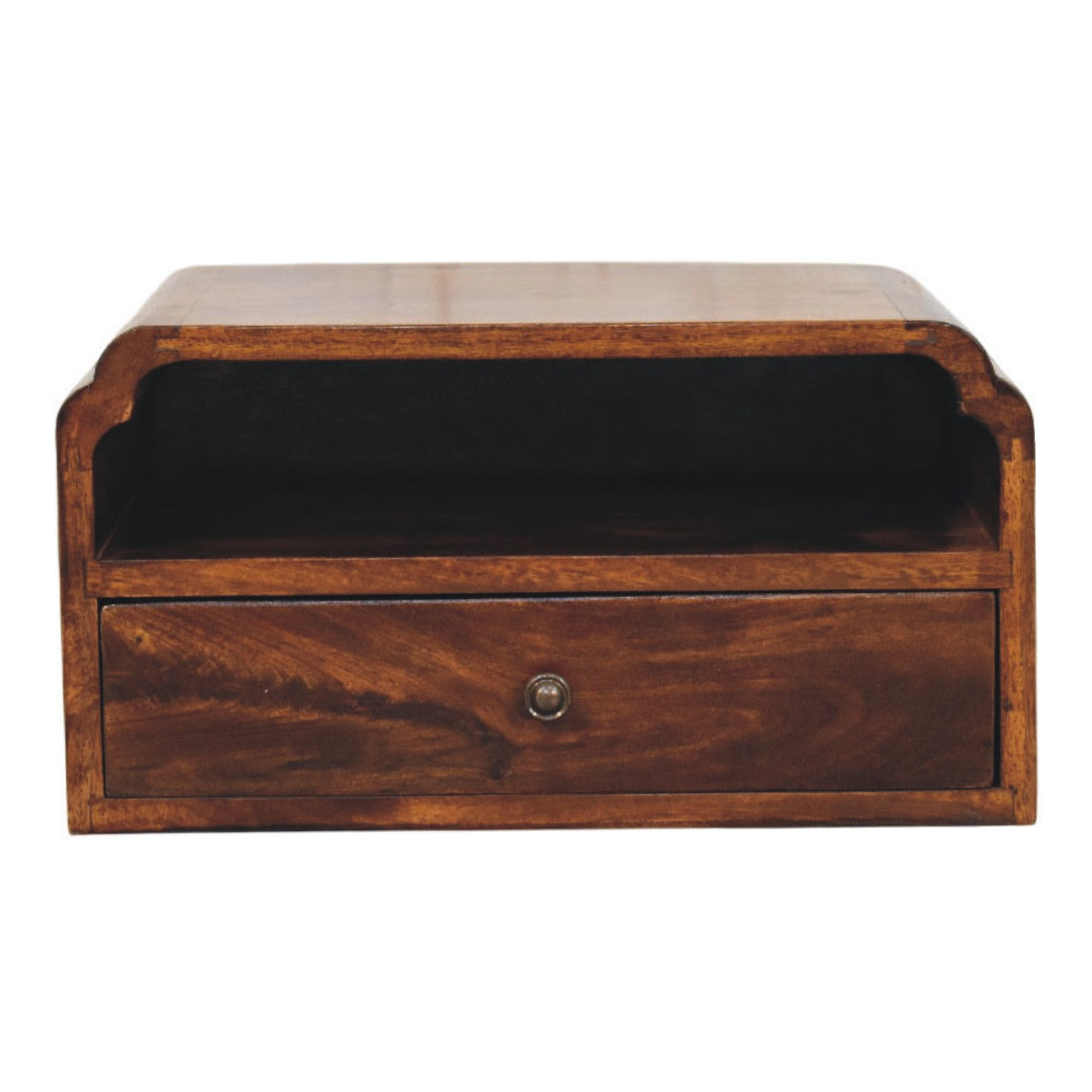 Artisan Furniture Solid Wood Avora Wall-Mounted Bedside