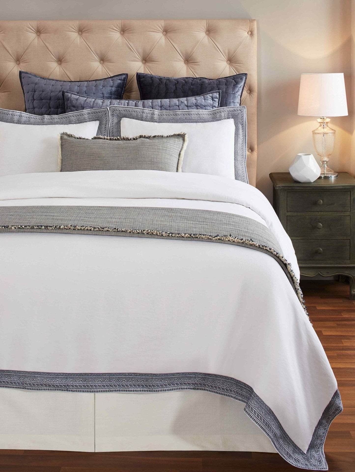 Parker European Linen Duvet Cover