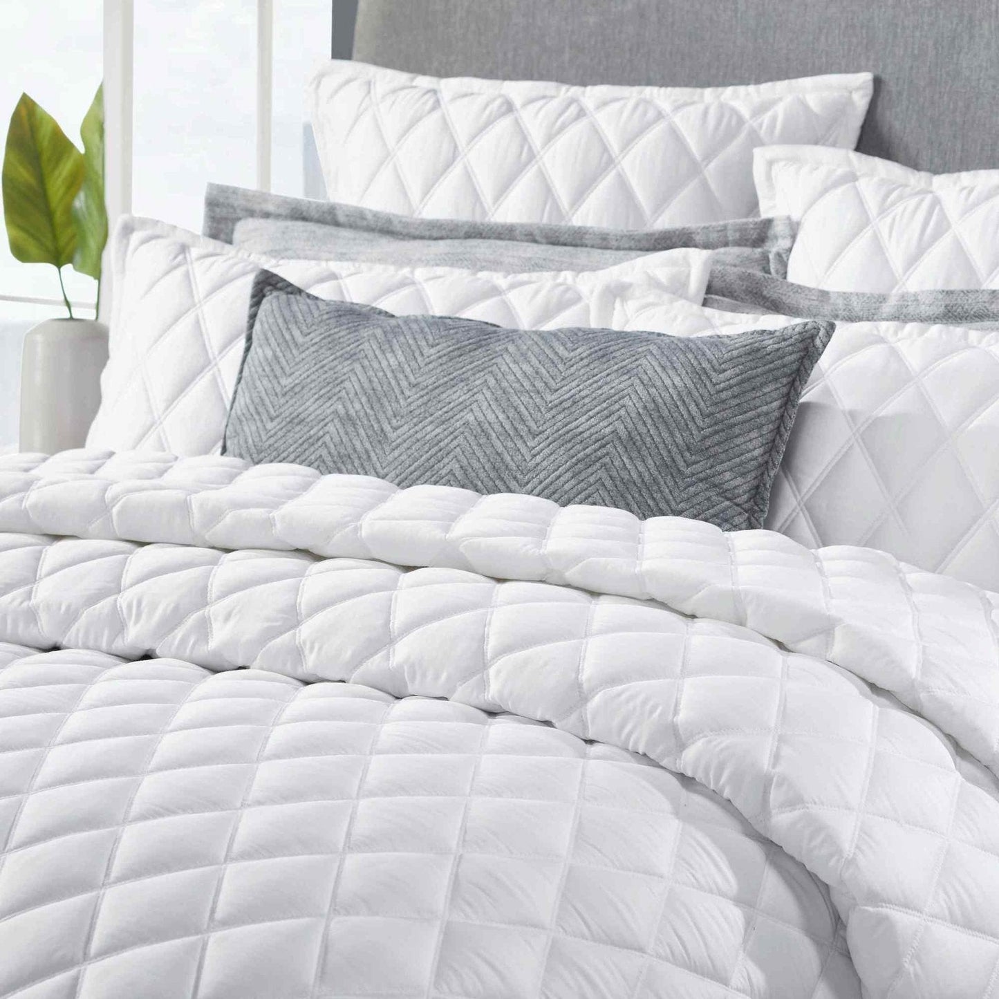 Avalon Lyocell Diamond Quilted Coverlet