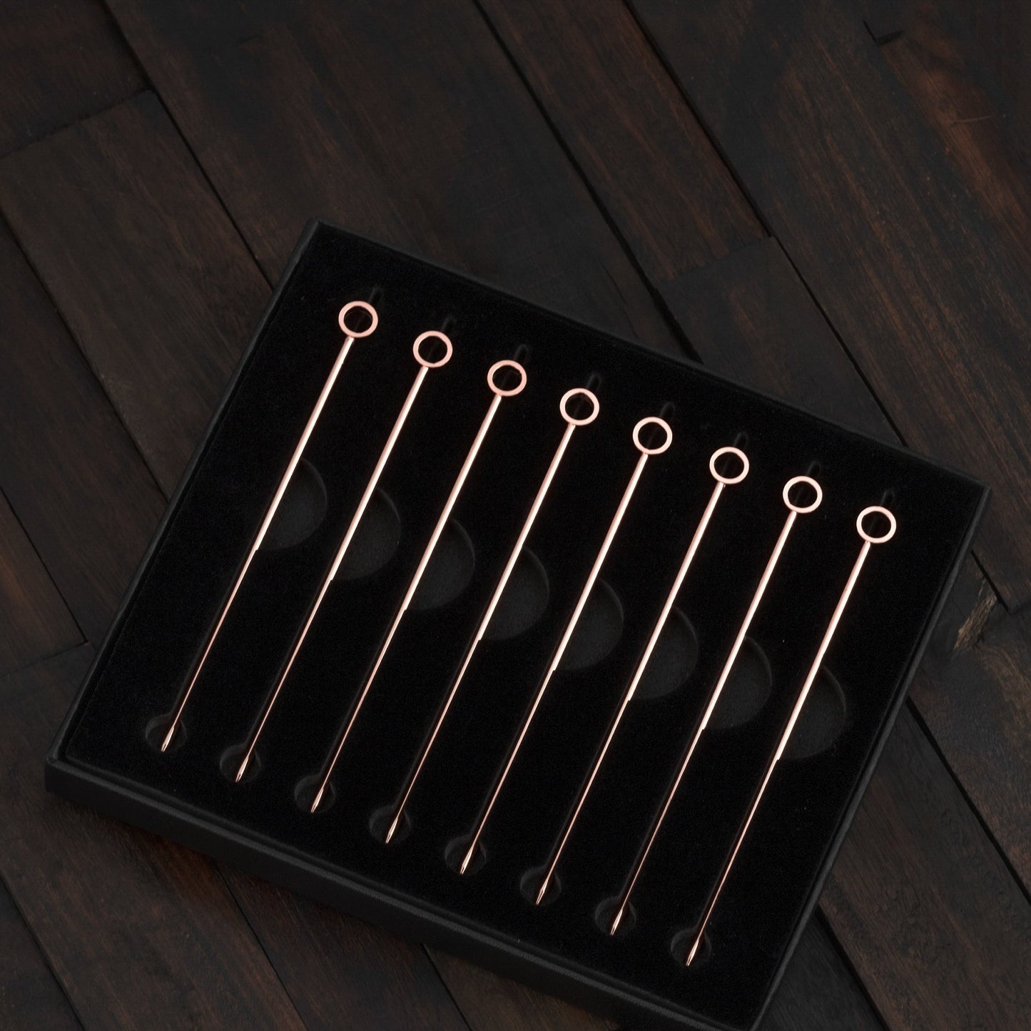 8-Pack Professional XL-Cocktail Picks (Copper in Gift Box) - Osadia Concept Store