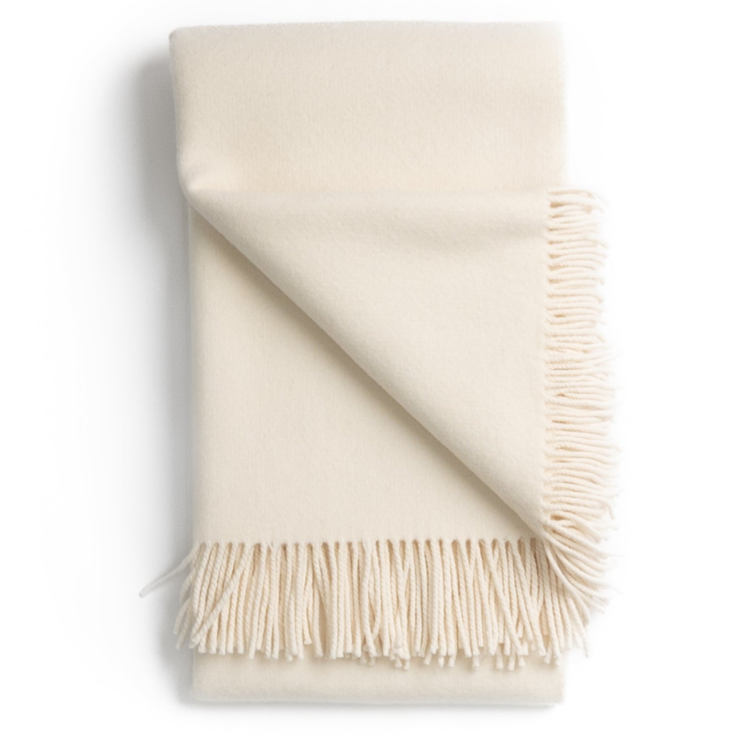 Newport Cashmere Throw ~ Cream ~ - Osadia Concept Store