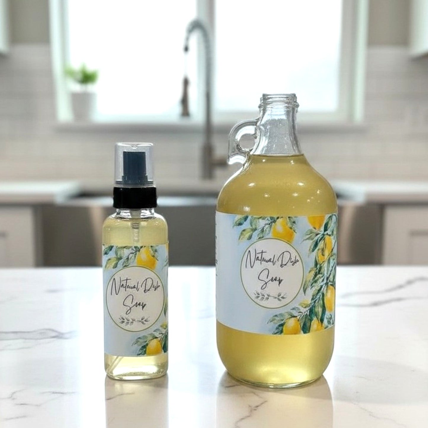 Butterfly & Bee Foaming Dish Soap Kitchen Refill Set