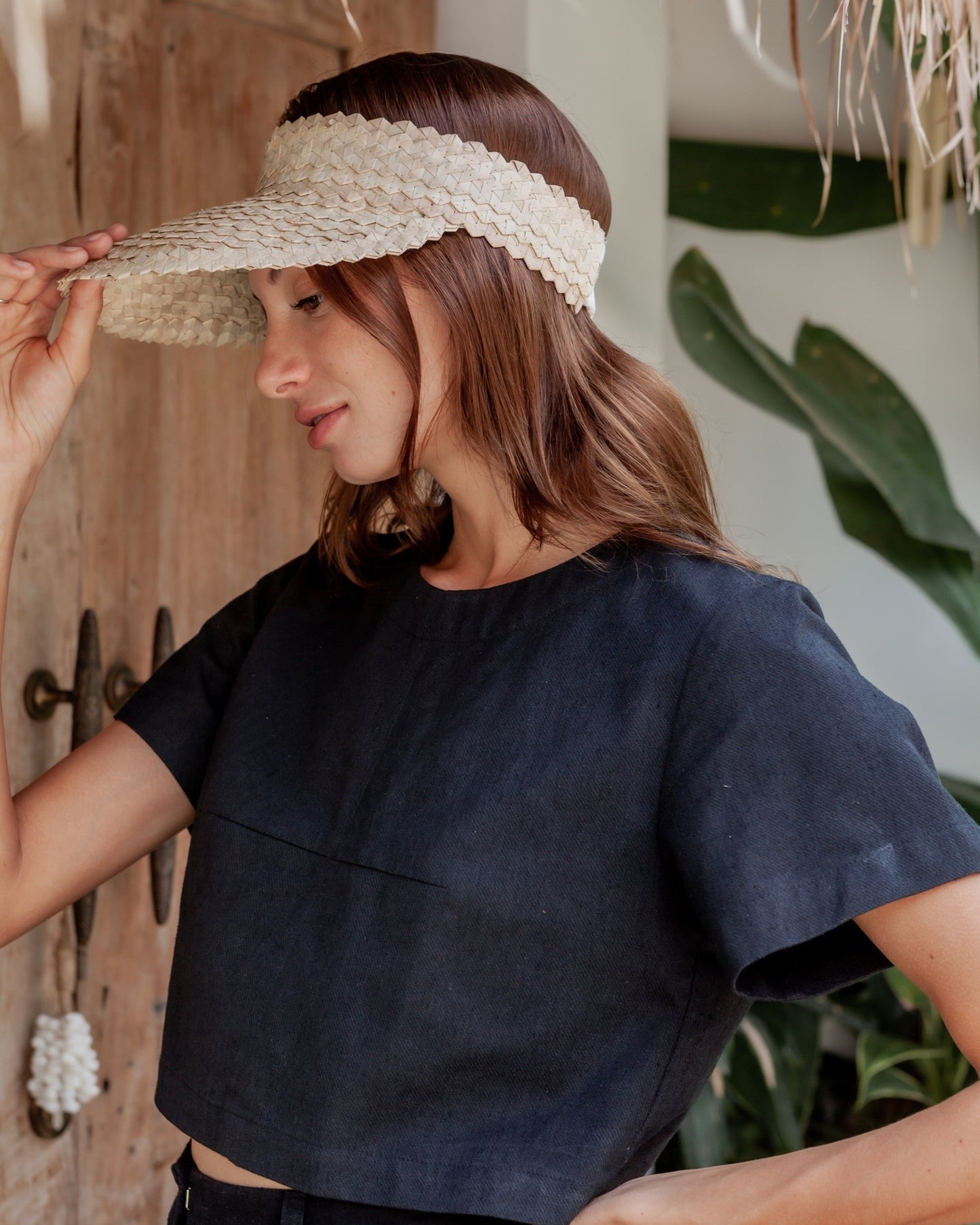 Rattan Sun Visors