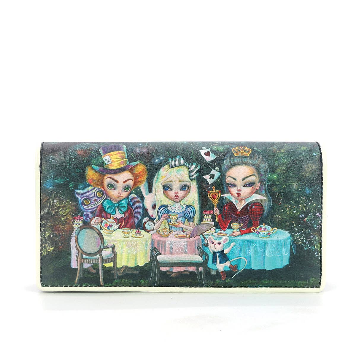 Alice in Wonderland Tea Party Wallet