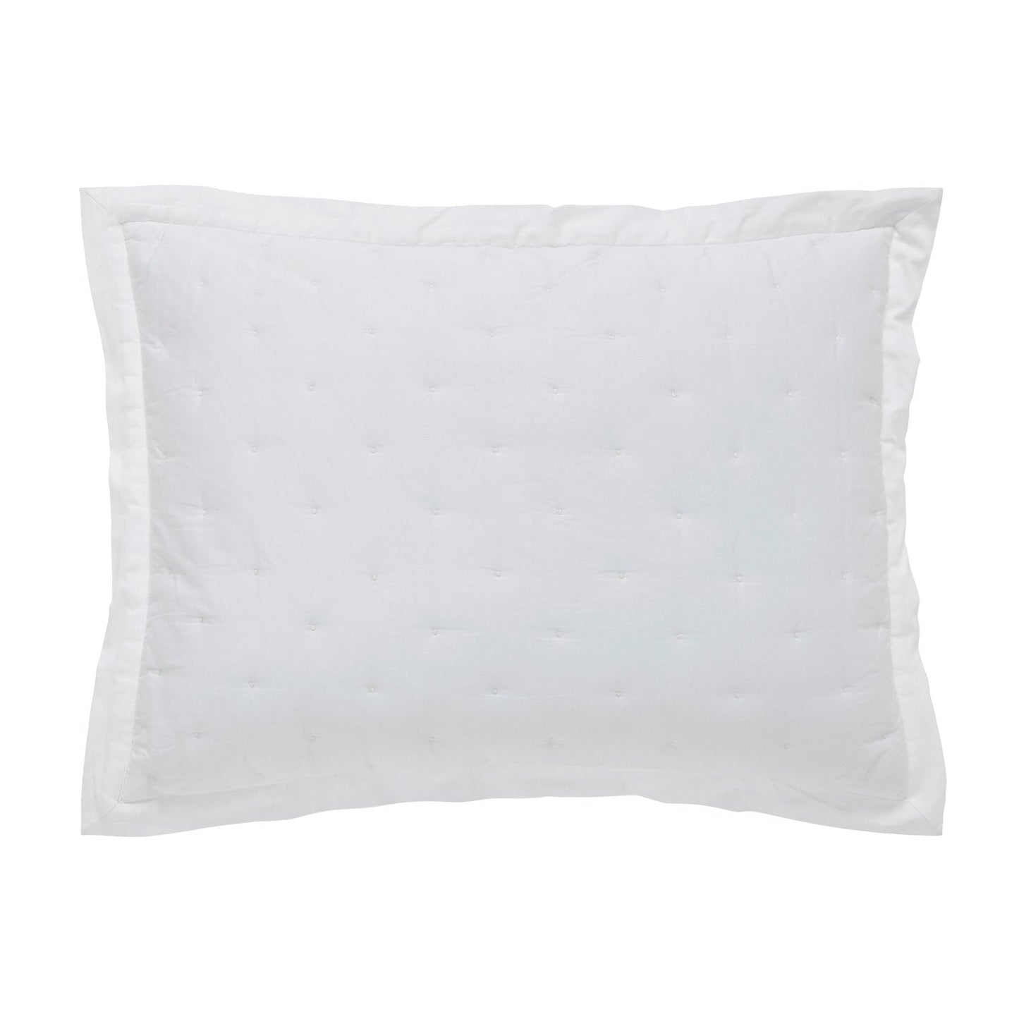 Oscar Tufted Cotton Sateen Quilt Sham