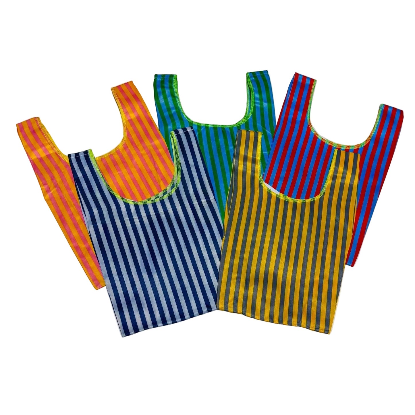 School Tie Fabric Mini Bag