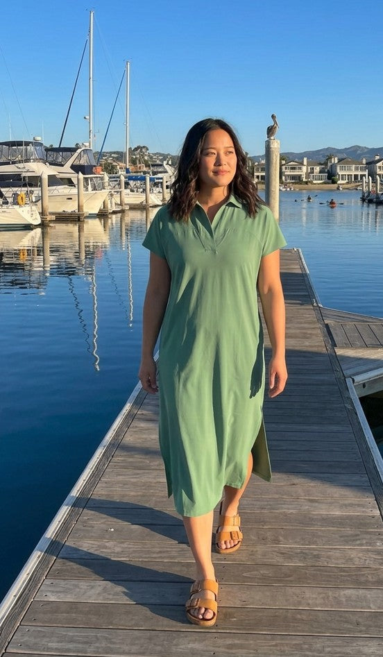 Scout Caftan - Watercress