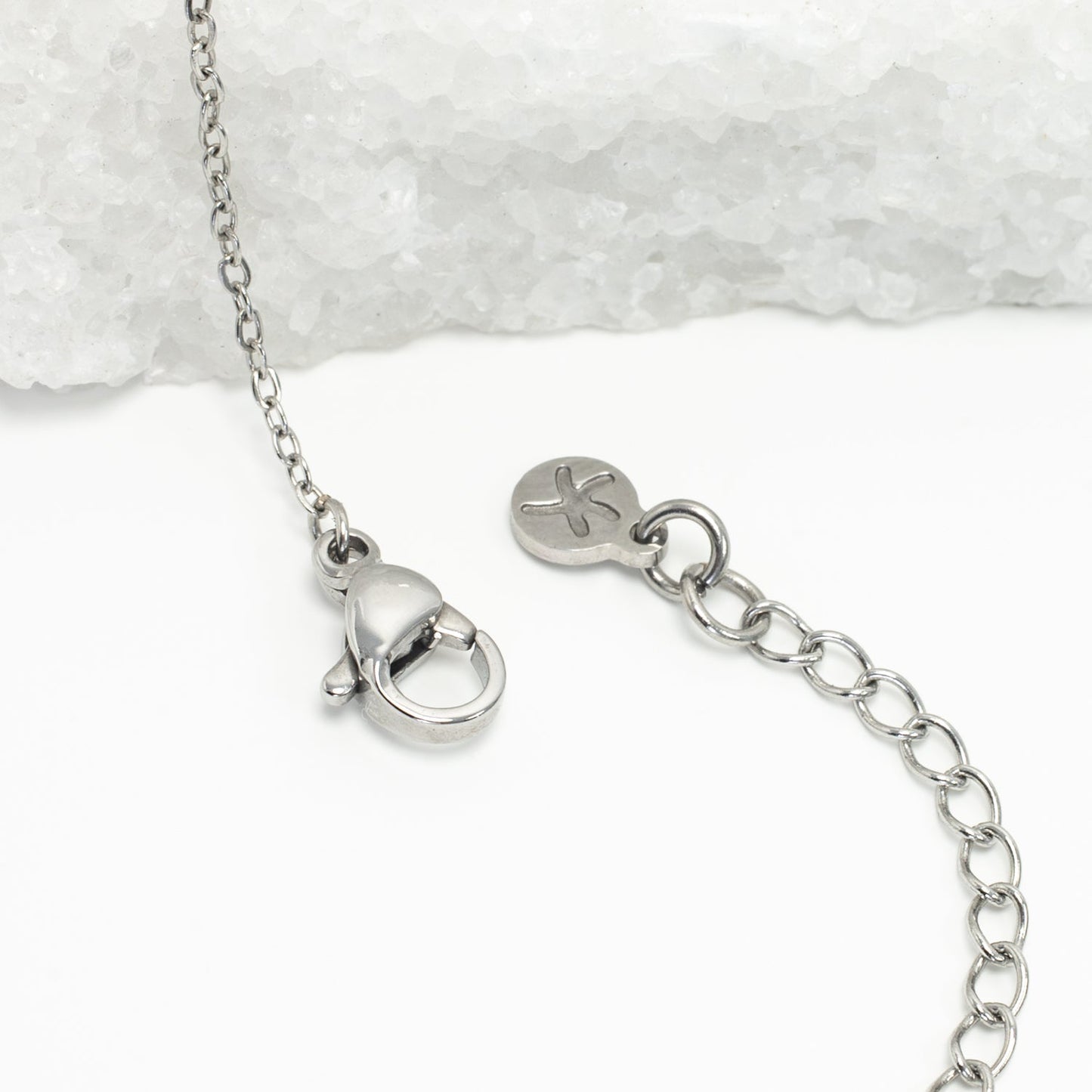 Guiding Lights Necklace in Silver & Blue