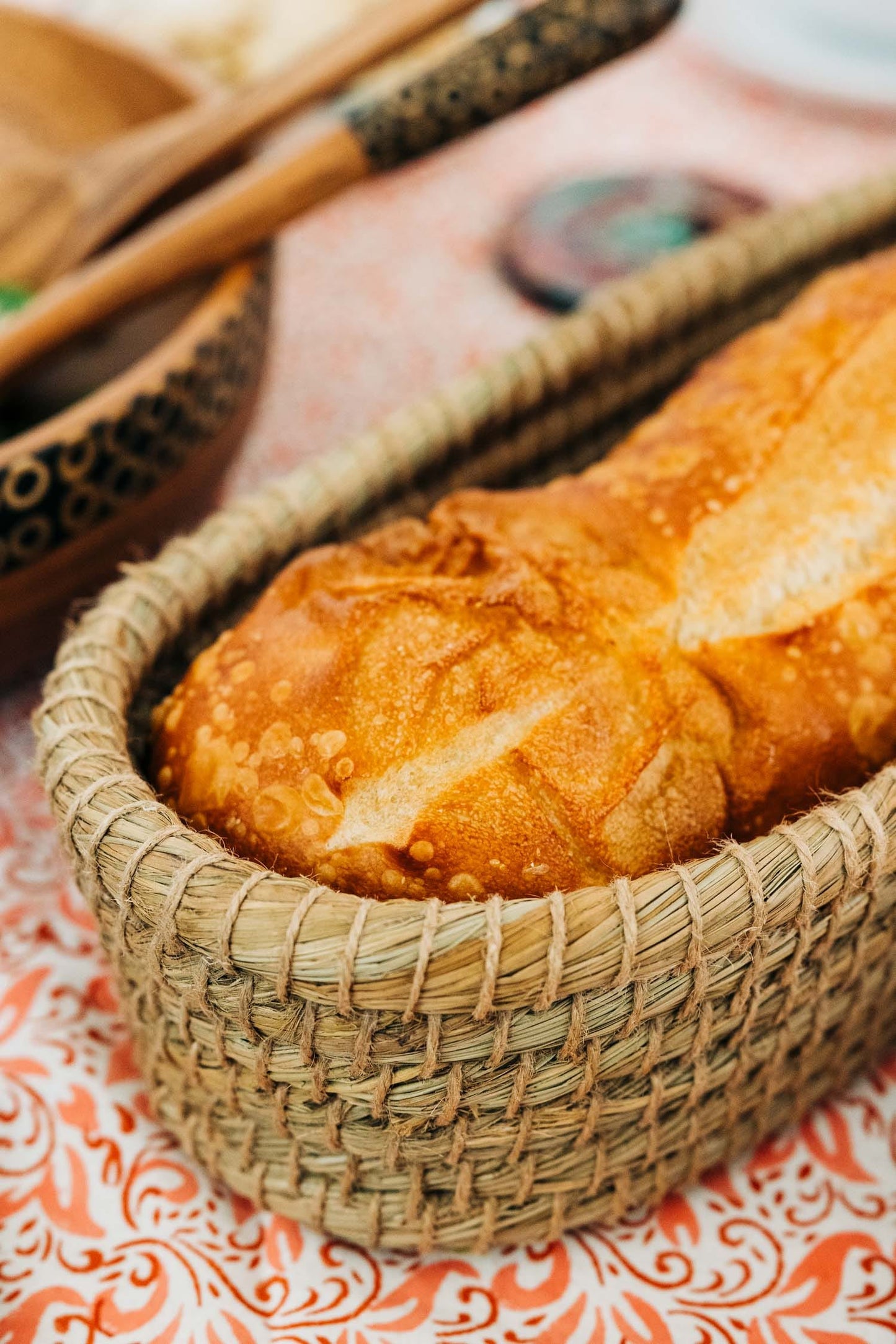 Toasty Long Bread Basket