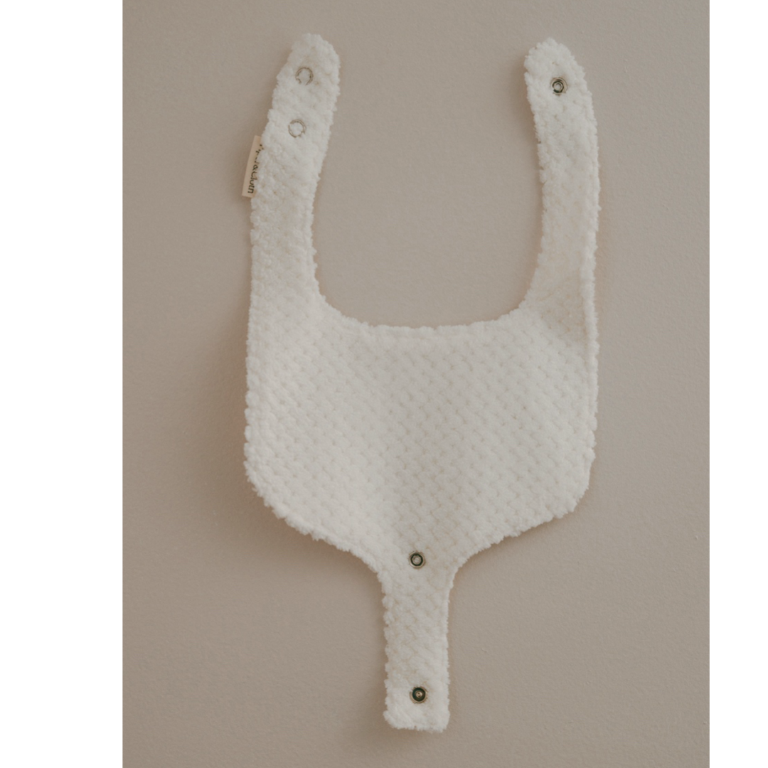 Soothe & Snap Pacifier Bib- Rosemilk Bloom