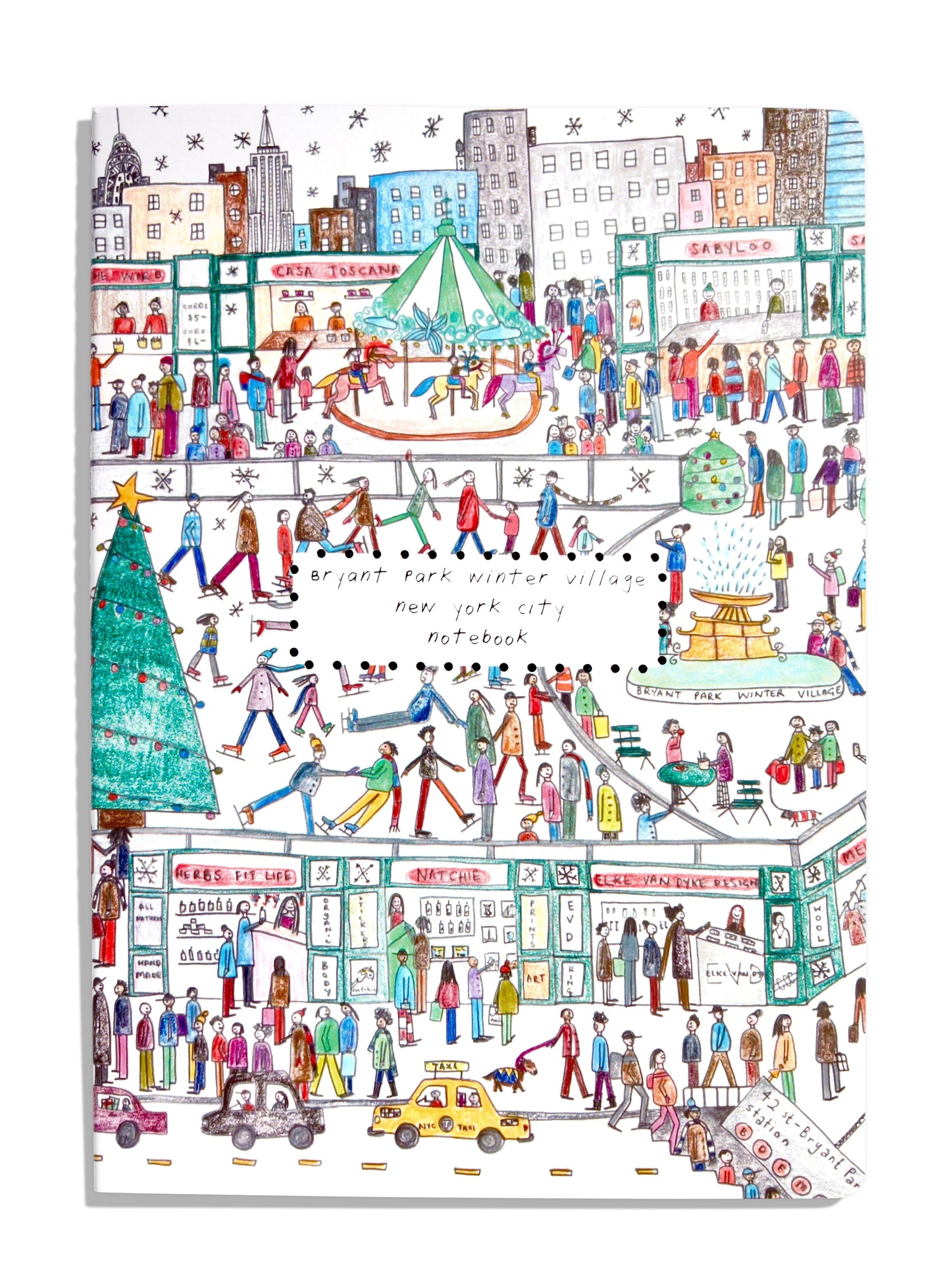 Bryant Park Winter Village Notebook
