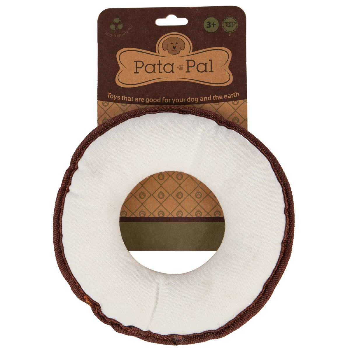 Dog Flying Disc Eco-Friendly Cotton Canvas Fetch Toy – Disk