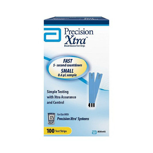 Precision Xtra Blood Glucose Test Strips