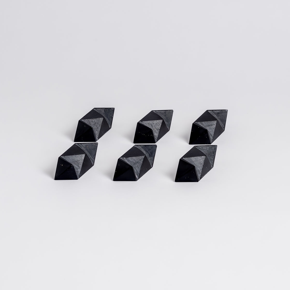 Burr 3D gemstone puzzle in Black Onyx