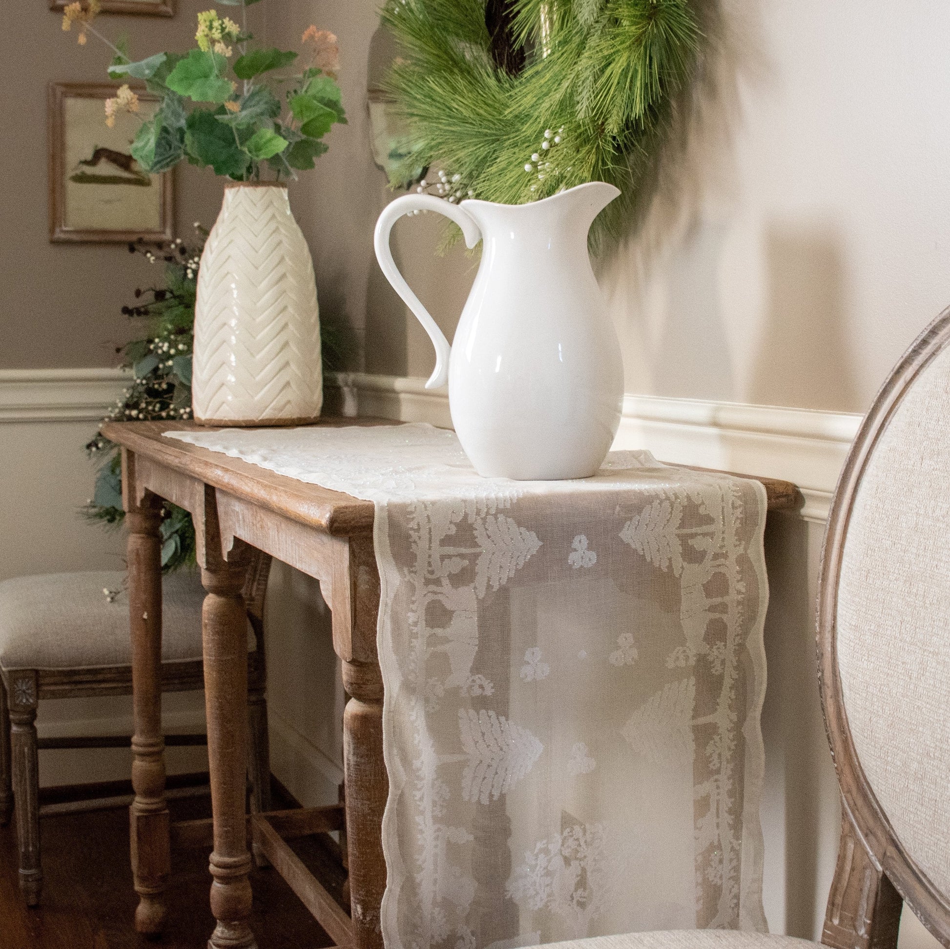 Prince of Scots Scottish Leno Gauze Mantle Scarf ~ Gold Lurex ~ - Osadia Concept Store