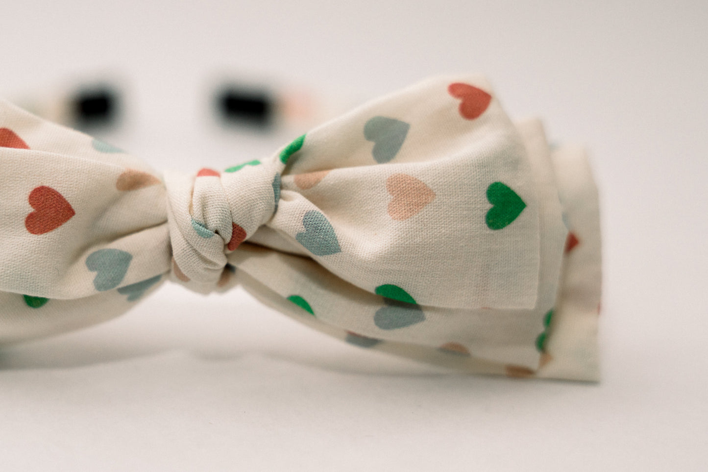Three Little Bows Headband - Love in Bloom