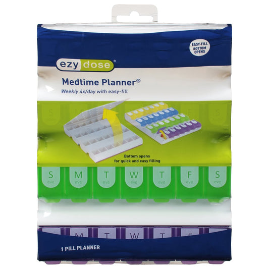 Ezy Dose Medtime 66706 Pill Organizer Xl Weekly 4X / Day