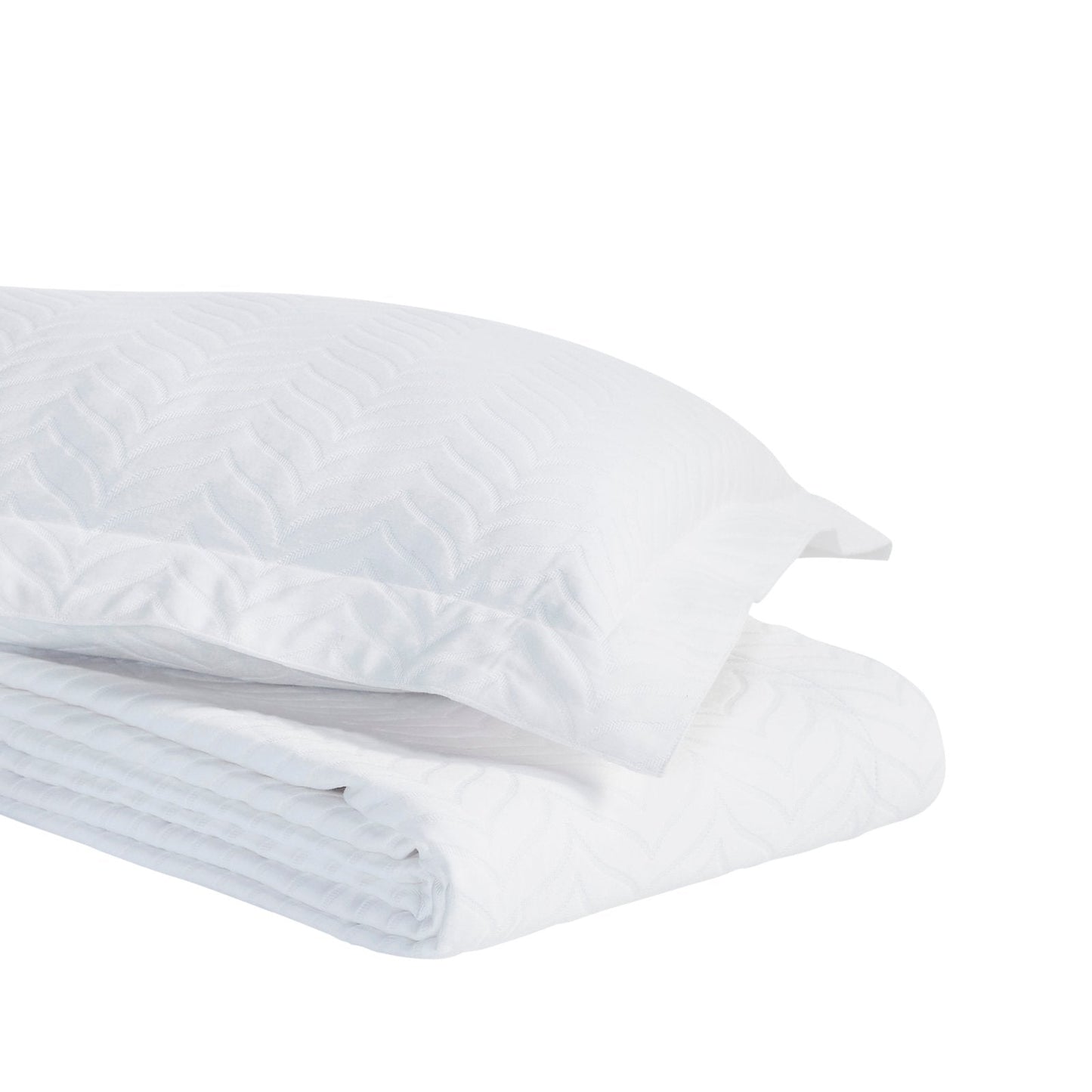 Casablanca Chevron Matelasse Coverlet