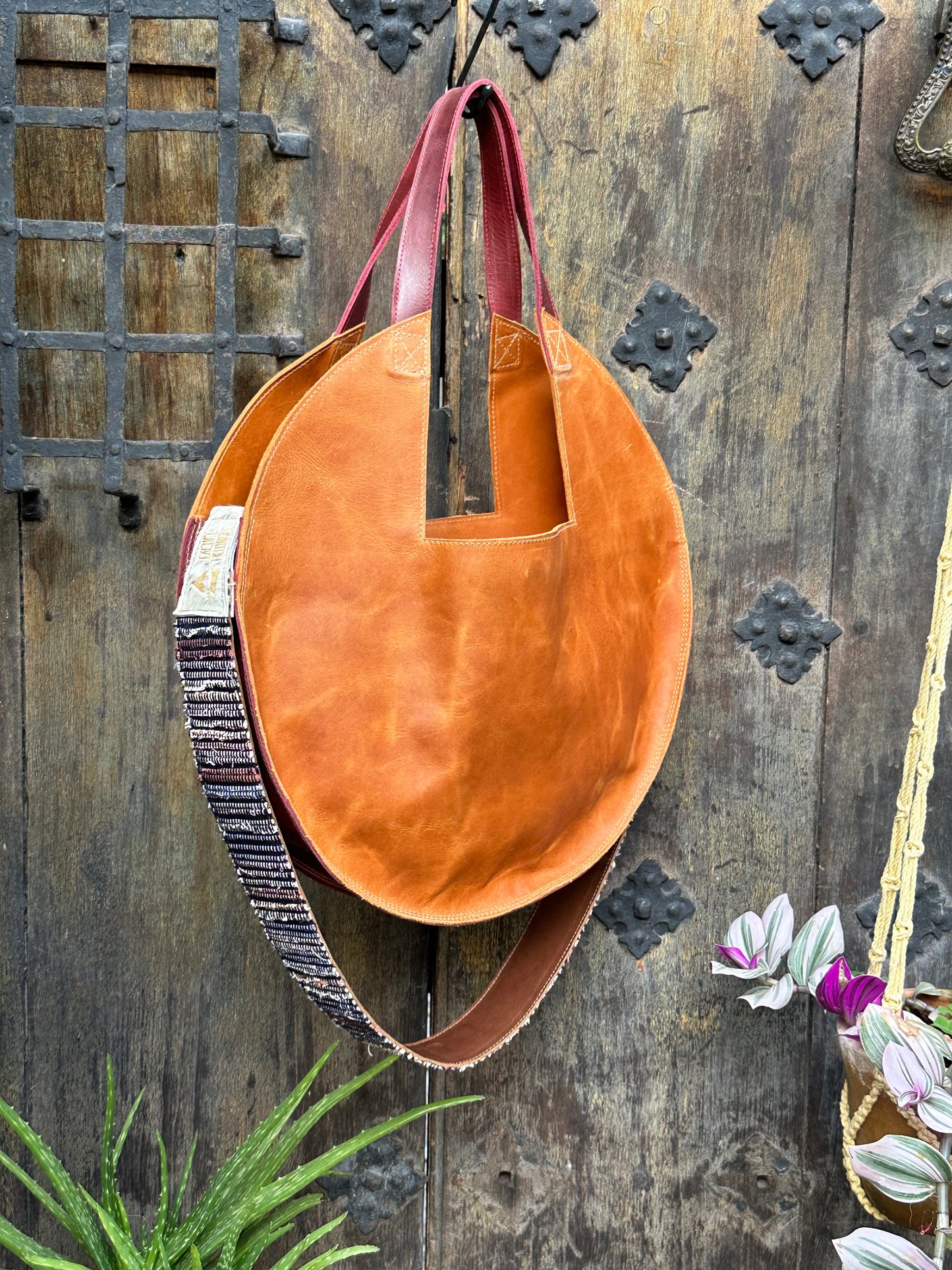 Woven and Leather Strap - Bosque