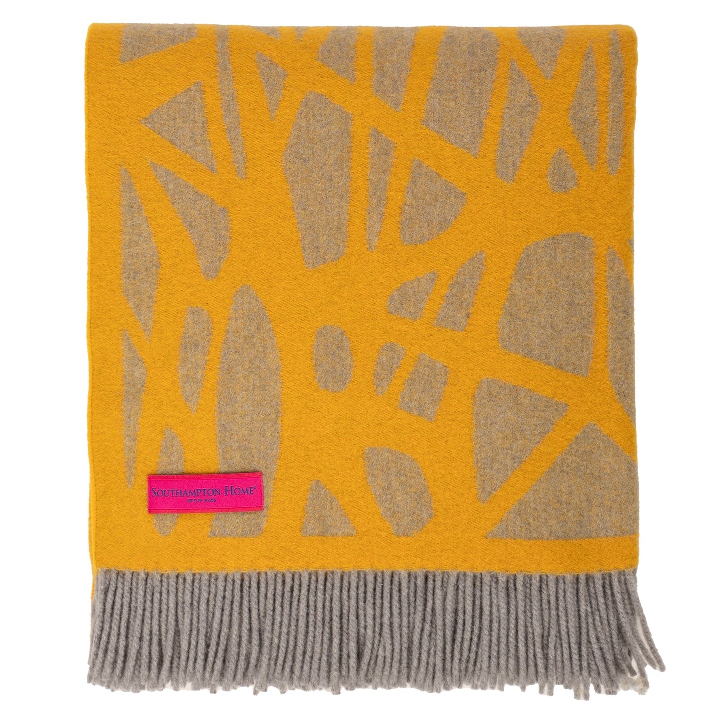 Southampton Home Monarch Merino Fleece Throw ~ Gold ~