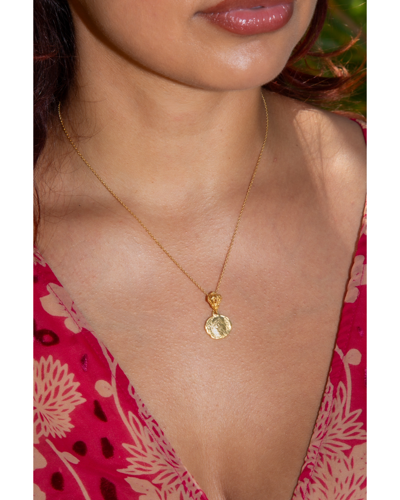 Royale Marinero Coin Drop Necklace