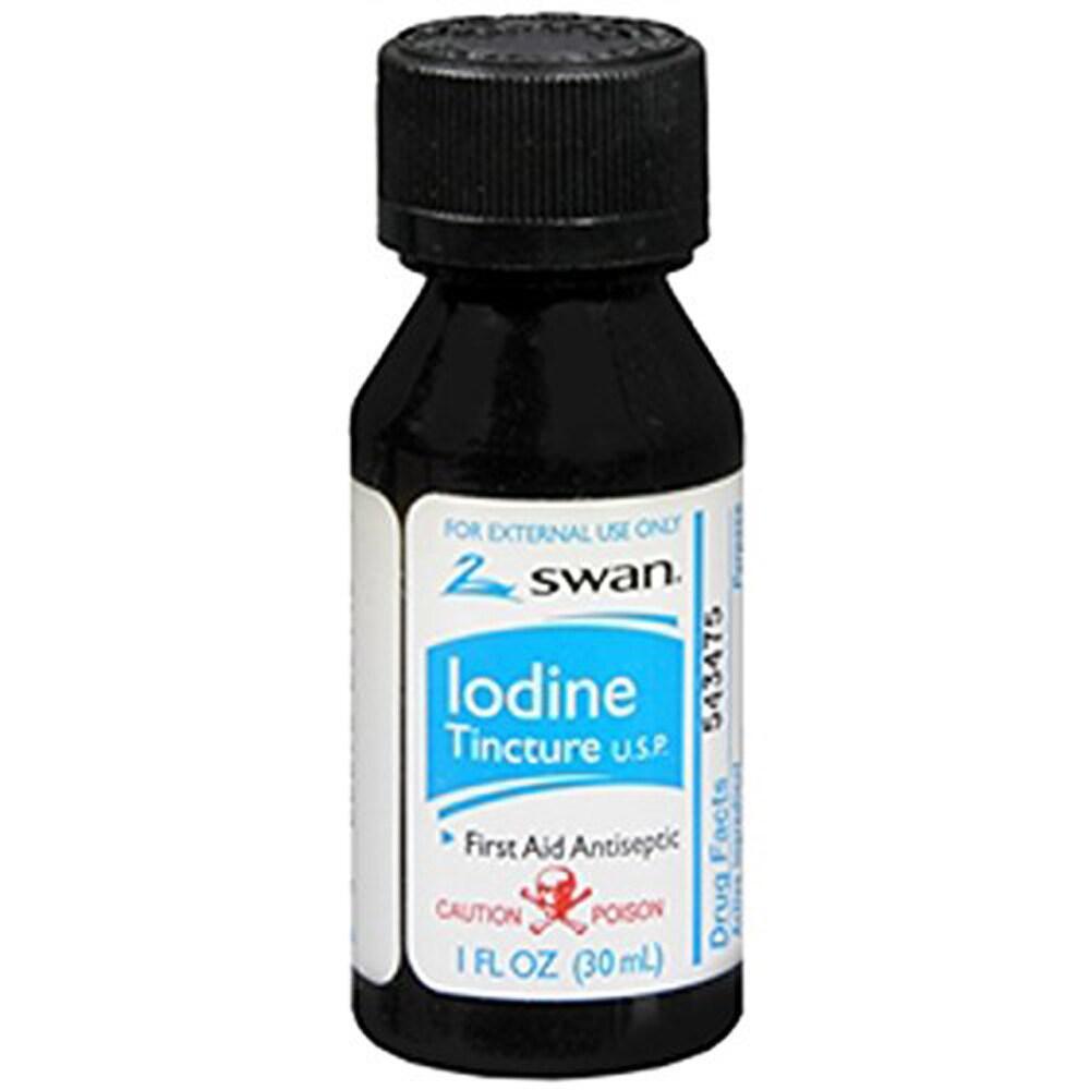 Swan Iodine Tincture, Skin Antiseptic