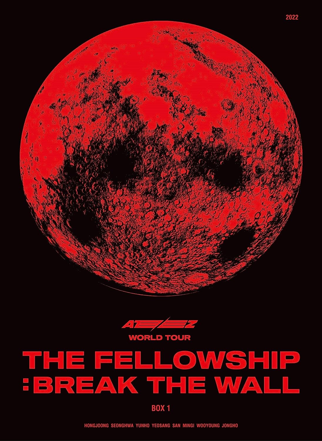 ATEEZ World Tour [The Fellowship : Break The Wall] In Chiba (Japan DVD Blu-Ray)