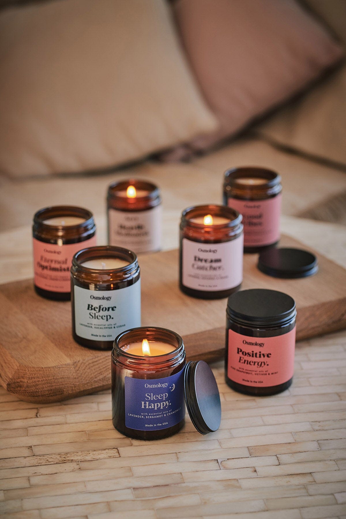 Eternal Optimist Scented Jar Candle - Neroli Blossom Jasmin and Sandalwood
