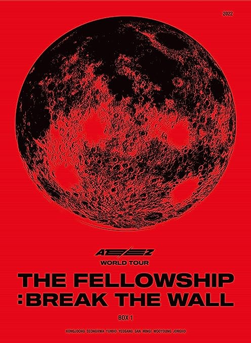 ATEEZ World Tour [The Fellowship : Break The Wall] In Chiba (Japan DVD Blu-Ray)