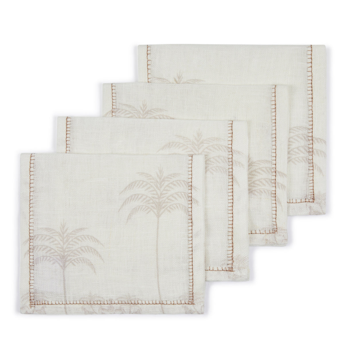 La Fortuna Palms Cocktail Napkins (set of 4)