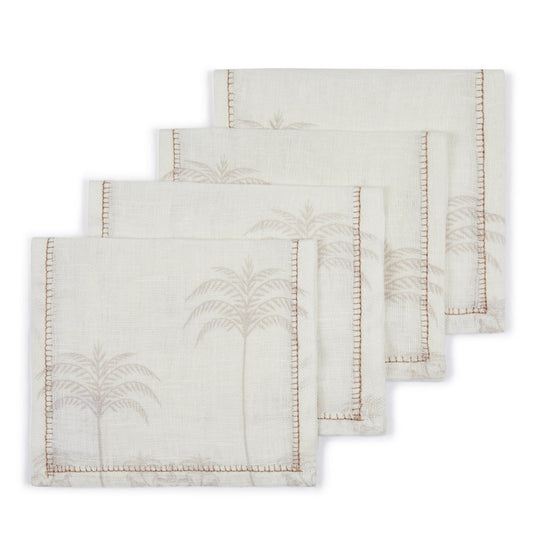 La Fortuna Palms Cocktail Napkins (set of 4)