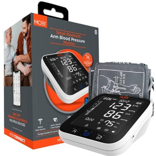 MOBI Connect Smart Bluetooth Arm Blood Pressure Monitor