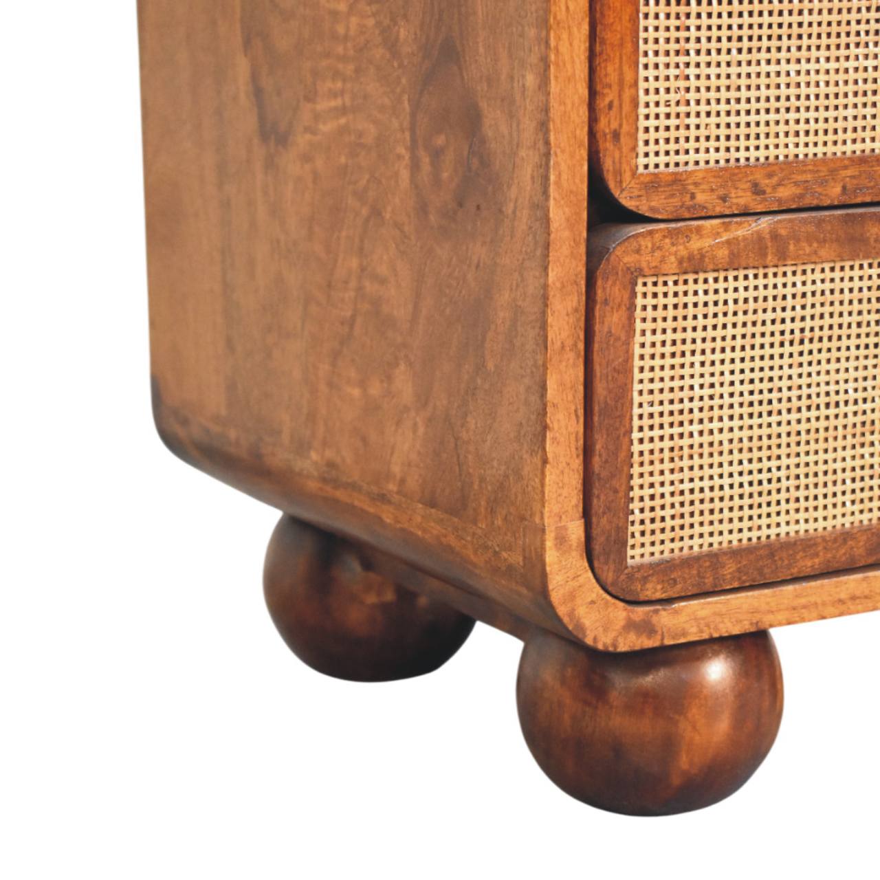 Solid Wood Larissa Chestnut Nightstand